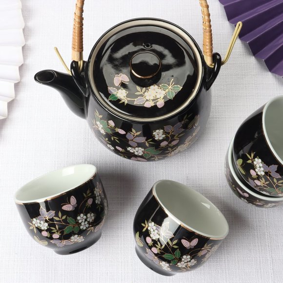 Japanese Teapot and Cups Set - Picture 6 of 7